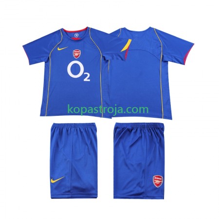 Billiga Fotbollströjor Arsenal 2004 Retro Barn Borta tröja 2005 Kortärmad